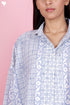 Cambric Cotton Top In Floral Print